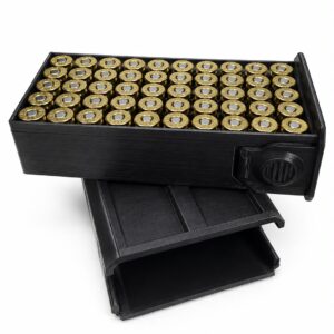Estuche para 50 cartuchos calibre .380 Marca ALLEN